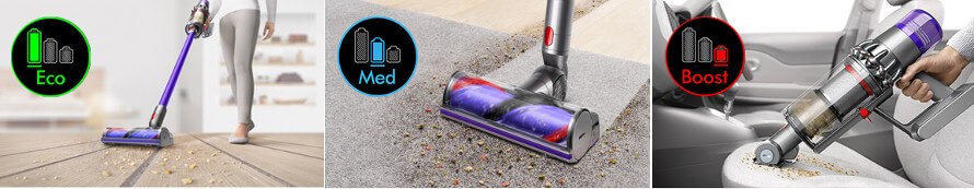 Tyčový vysávač Dyson Vacuum Cleaner V11 Extra tri režimy upratovania